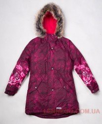 Lenne Tiffy пальто парка для девочки малиновое, подросток Lenne Tiffy пальто парка для девочки малиновое, подросток